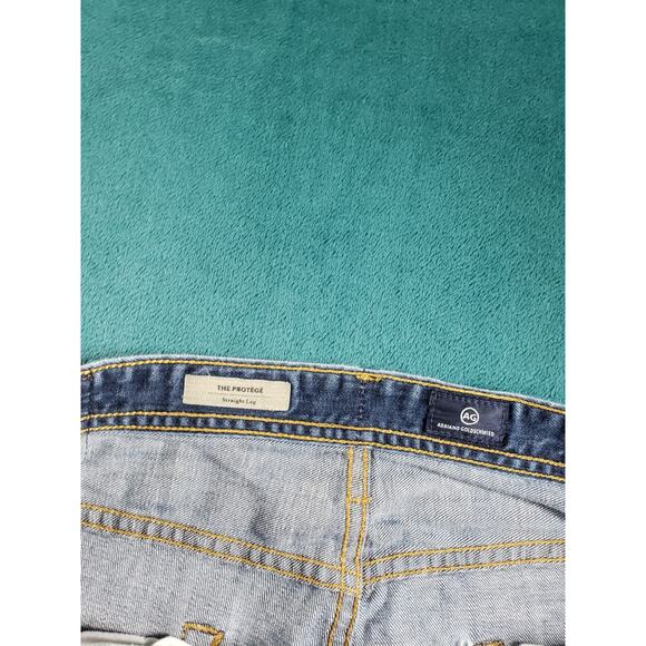 Adriano Goldschmied Jeans Size 36x36 Mens Blue Pants Stretch Protege Straight - Picture 3 of 13